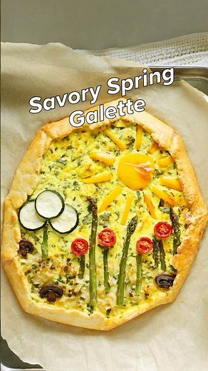 Savory Spring Galette