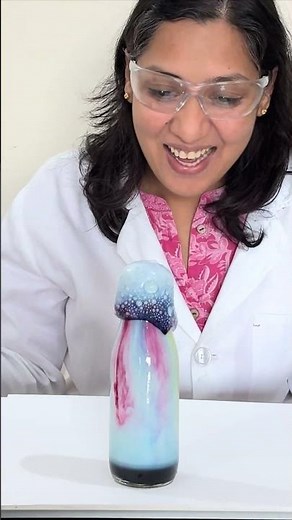 Elephant toothpaste gone wrong! 😱 #science #experiment #shorts