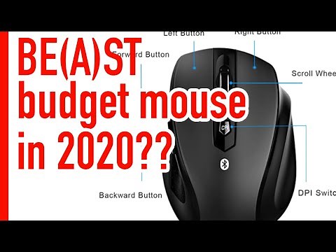 JETech M0884 Bluetooth Wireless Mouse Unboxing & Review (2020)