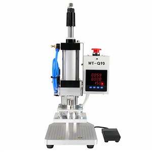 [Hot Item] Customized Metal Stamp Leather Logo Hot Stamping Machine Pneumatic Gold Foil Automatic Digital Embossing Machine