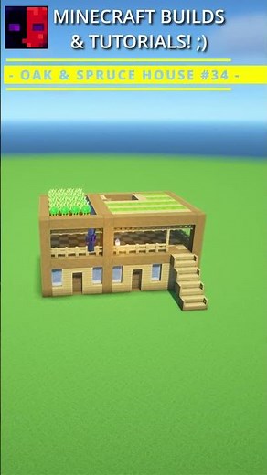 Minecraft: Wood Survival House! ;)