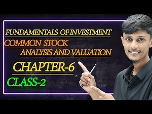 Common stock analysis and valuation class-2