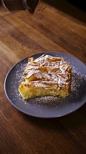 Here's how to make a speedy Bougatsa using sweetened condensed milk. Recipe in 1st comment. | Real Greek Recipes
