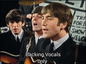 The Beatles - This Boy (Isolated Backing vocals from the Bridge section)