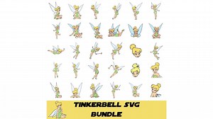 Tinkerbell SVG Bundle, Tinkerbell Svg & Png Files for Cricut, Believe Tinkerbell Png, Fairy Svg for Shirt, Princess Clipart Instant Download - Etsy