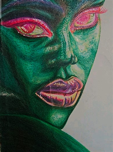 this was supposed to be just a sketch, but i just kept adding and adding. working on the background next. . . . “Faith is the seed, prayer is the water, and God gives the increase.” #art #colored #drawingskills #artistsoftiktok #pencilart