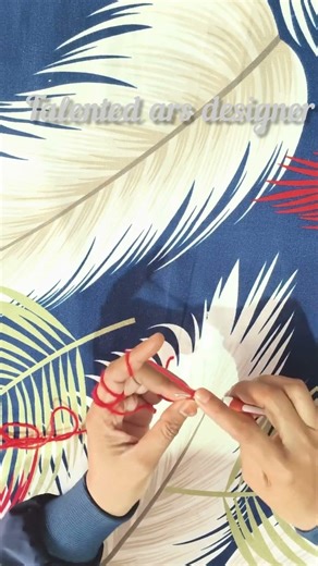 making circle wool for beginners#ऊन का फूल कैसे#diy#crochet#simplewool#new#trending#shorts#talented