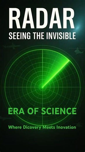 RADAR “Seeing the Invisible🇺🇸✈️” #EraOfScience #DefenseDiscovery #DoDScience
