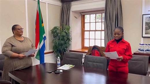 Naledi Chirwa has been sworn in as an EFF representative in the National Assembly. | MDN News