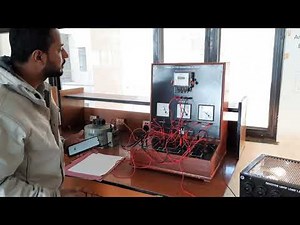 2. Calibration of Energy Meter using Sub-Standard Meter