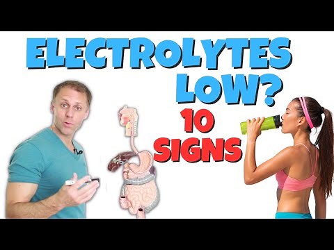 10 Signs of Low Electrolytes