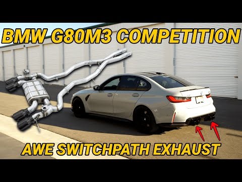 How To Install AWE Switchpath Exhaust (BMW G80 M3)
