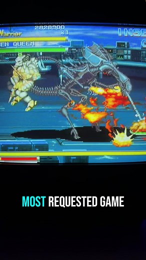 Alien vs Predator #alien #predator #arcade #retrogaming | alien vs predators game