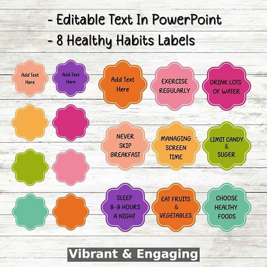 Spring Bulletin Board Kit: Healthy Habits Help You Bloom!