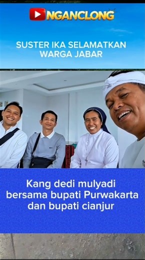 Warga Jabar diselamatkan suster Ika #kangdedimulyadi #susterika #shorts