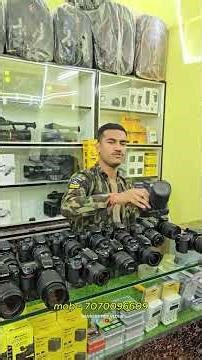 ₹10,000 Only DSLR Camera 😍 | Second Hand Camera Market Patna | Canon Nikon Deals #shorts