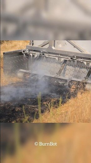 This Robotic Truck Control Wildfire Spreading #shorts #ramkarnan