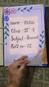 class 11th accountancy project on source documents and vouchers, comment for the full video #project