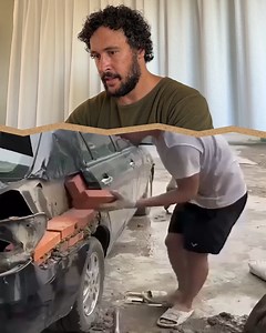 Using wood to fix a bonnet seems like a brilliant idea 👍 | How to DAD