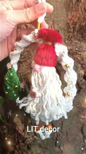 Macrame Xmas ideas #christmas #macramechristmas #handmadecrafts #xmasgiftideas #merrychristmas