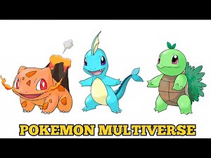 What If Bulbasaur, Charmander and Squirtle Changed Types?