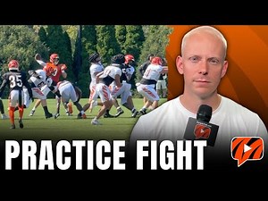 Joe Burrow HIT at Bengals Practice, Leading to Training Camp Fight