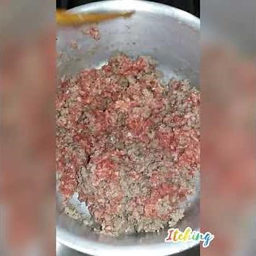 How to cook perfect minced beef without oil? -- ITCHING