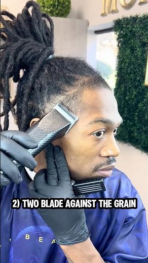 SELF CUT: High Taper on Locs + Thinning Hairline with Sharp Goatee | Joliet Barber 💈