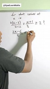 How to solve an Algebraic Inequality. #algebra #algebraicinequality #inequalities #gpadlearnmaths | Gpad Learn Maths