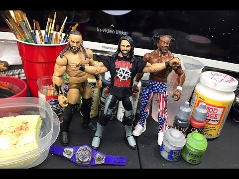CUSTOM WWE FIGURE PREPPING! MATERIALS YOU NEED TO CUSTOMIZE!