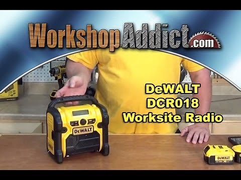 DeWALT Work Site Radio DCR018 Review