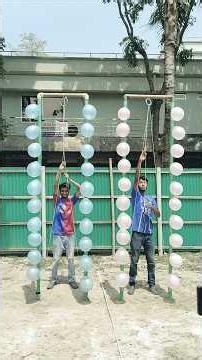 Can You Survive This Balloon Run Without Failing? 😳💥 Challengifyer #shorts