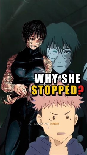 Why did Maki stop wearing glasses? #jjk #jujutsukaisen #shorts