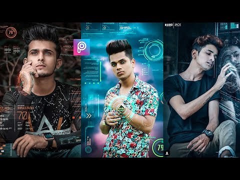 FUTURISTIC TIME MACHINE Photo Editing tutorial in Picsart, | Viral photo editing