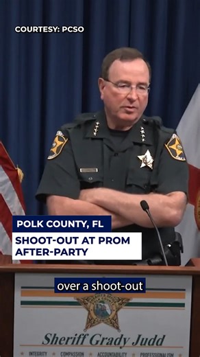 108K views · 1.3K reactions | Polk County Sheriff Grady Judd is asking for the public's help after a shootout that injured three teens at a prom after-party. READ MORE: bit.ly/4jFQVJg | FOX 13 News - Tampa Bay | Facebook