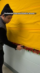 Christmas themed Bulletin Board😅 . #karltod #chicago #teacherlife | Karl John Cordero Secando