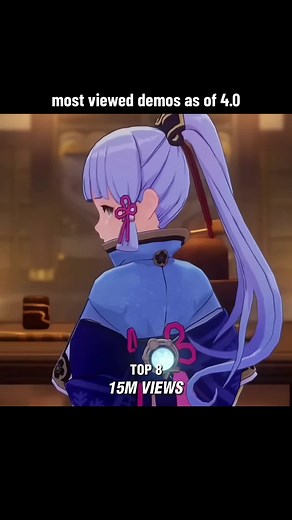 Most Viewed Genshin Impact Demos - September 2023