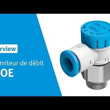 Limiteur de débit unidirectionnel VFOE | Festo