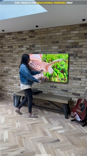 “LED TV screen protector removing wrong way”📺#shorts