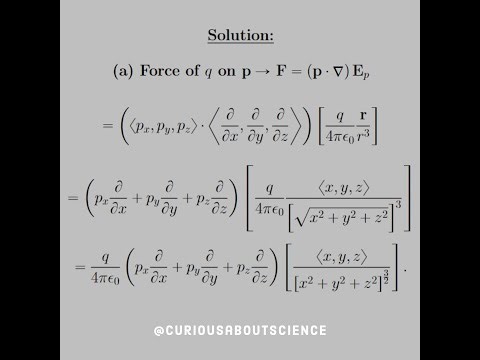 Problem 4.9 - Polarization, Alignment of Polar Molecules & Torque: Introduction to Electrodynamics
