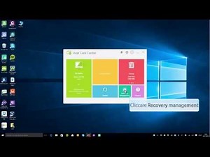 Windows 10 – Ripristino con Recovery management