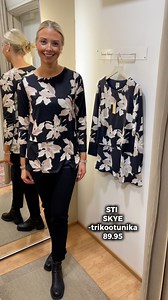 Kevään uutta! 🌱Jatkoa edelliseen. STI Skye trikootunika musta ja tummansininen 89.95 🌷 Isokatu 26, Oulu ja www.muotimaaria.fi 🌱 Tästä suoraan tunikaan: https://muotimaaria-fi.myshopify.com/products/sti-skye-trikootunika?_pos=8&_psq=sti&_ss=e&_v=1.0 | Muoti Maaria