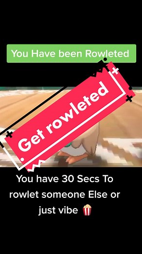 Just Vibe #rowlet #spin #getkrissed #rickroll #birb #pokemon #shinypokemon #meme #memes #pokemonmemes #gen7 #alola #vibe #30secs #funny #contentcreator