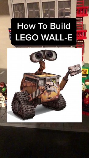 LEGO WALL-E Building Tutorial