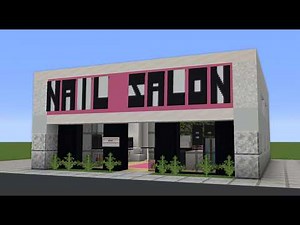 How to Build a Nail Salon in Minecraft
