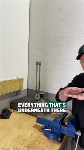 Tools of True Precision Checking tolerances the right way using a height gauge on a granite surface plate. Accuracy makes all the difference in machining. #machining #precisionmachining | Mach 1 Mechatronics Academy