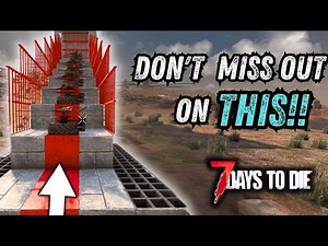 Easy Horde base that can handle any horde night in 7 days to die 1.2