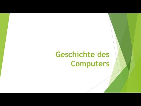 Digitale Grundlagen: Geschichte des Computers einfach und kurz erklärt