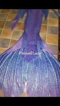 From Plain to Mermaid! Silicone Mermaid Tail Transformation Reveal