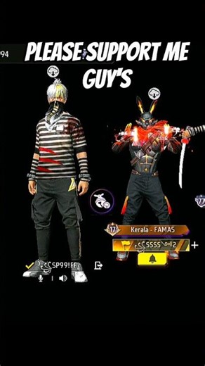 PLEASE SUPPORT ME 😭 GUY'S! #shorts #trending #freefire